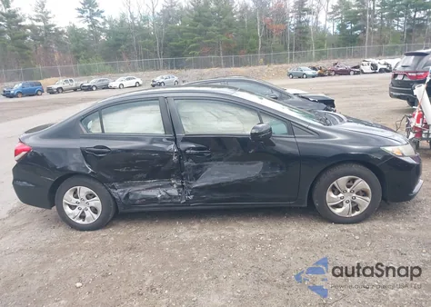 2014 Honda Civic Lx из США, поврежденный, VIN 2HGFB2F55EH516863